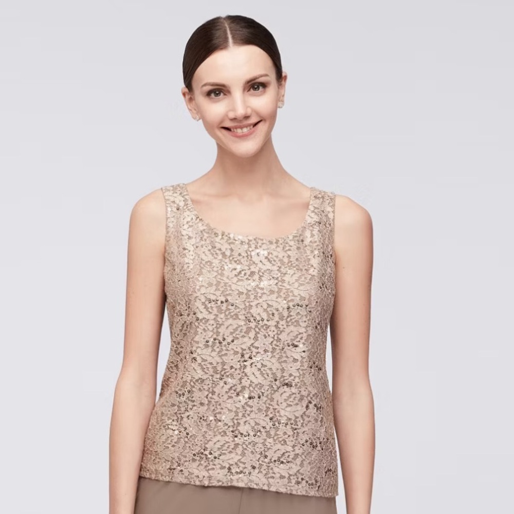 RM Richards Sequin Shimmery Top - Size 10
